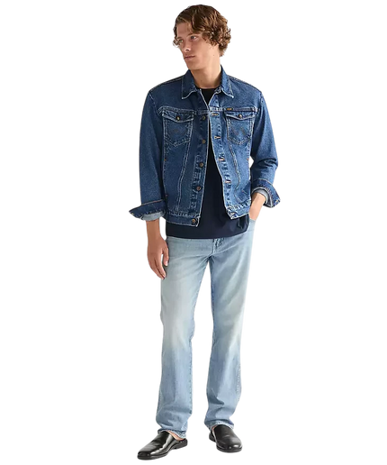 WRANGLER REGULAR COWBOY CUT JACKET, STONEWASH