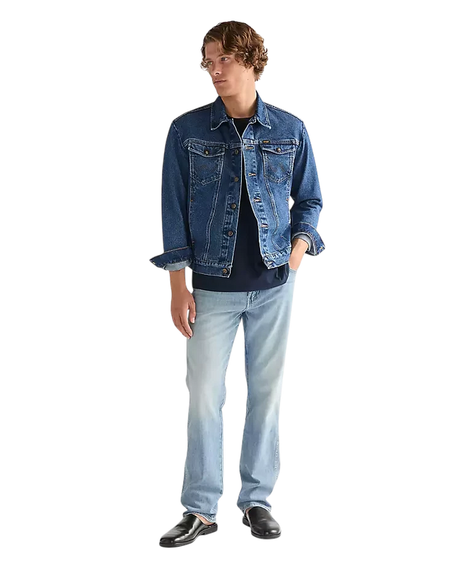 Wrangler regular cowboy cut jacket, stonewash