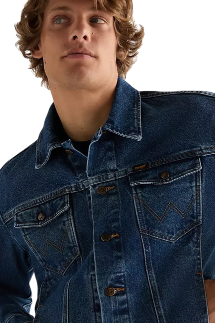Wrangler regular cowboy cut jacket, stonewash