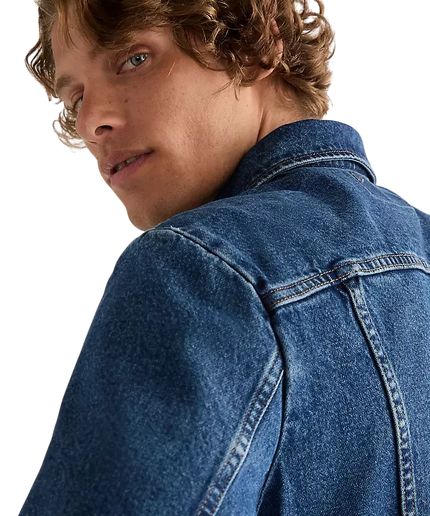 WRANGLER REGULAR COWBOY CUT JACKET, STONEWASH