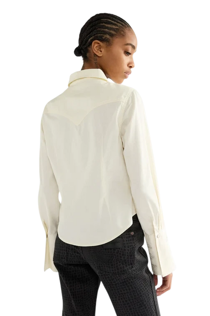 WRANGLER BLOUSE BELL WESTERN SLIM EGRET