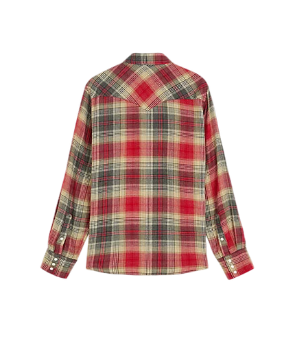 CAMISA WESTERN REGULAR WRANGLER, CHILI PEPPER