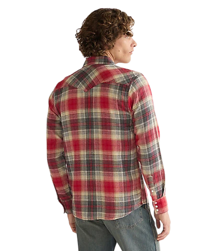 CAMISA WESTERN REGULAR WRANGLER, CHILI PEPPER