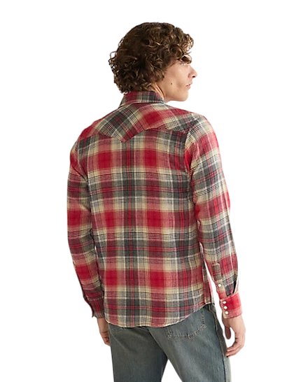 Wrangler regular western shirt, chili pepper