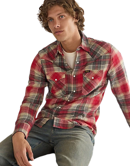Wrangler regular western shirt, chili pepper