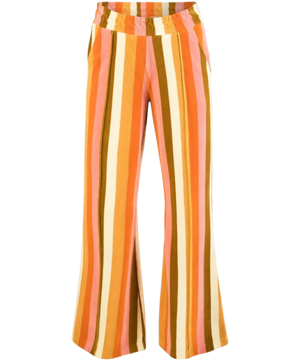 BLUTSGESCHWISTER BYXA SLACKS BELL BOTTOM BEAUTY, SUNNY SPIRIT RANDIG