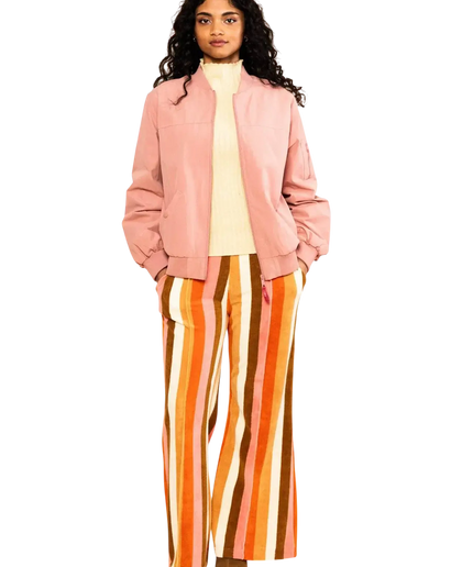 BLUTSGESCHWISTER BYXA SLACKS BELL BOTTOM BEAUTY, SUNNY SPIRIT RANDIG