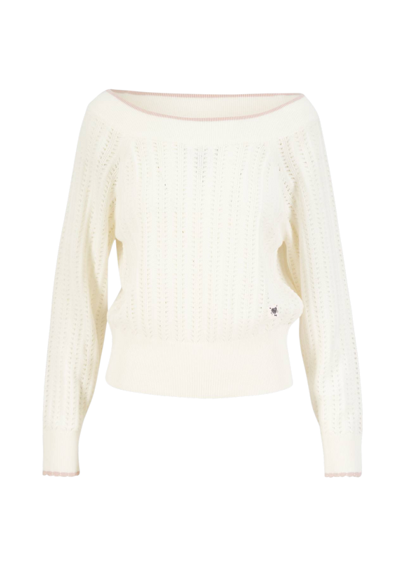 DELICIOUS SUMMER, DREAMY WHITE KNIT