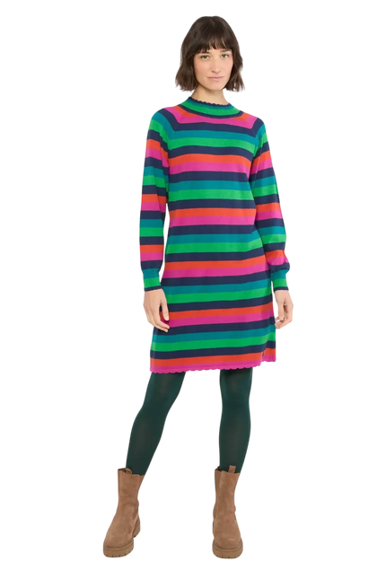 BLUTSGESCHWISTER jurk Delisciously Easy Striped, my troublemaker