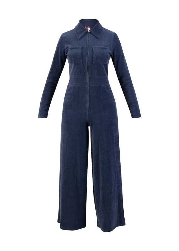 BLUTSGESCHWISTER JUMPSUIT JOLLY MOLLY, BLUE GRAPE TASTE