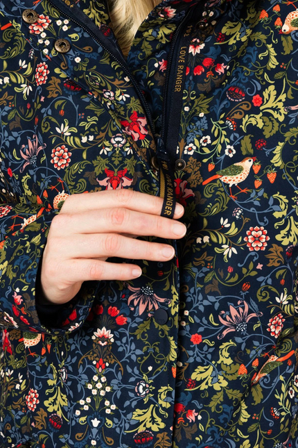 BLUTSGESCHWISTER PARKA LOVE RANGER, STRAWBERRY BIRD
