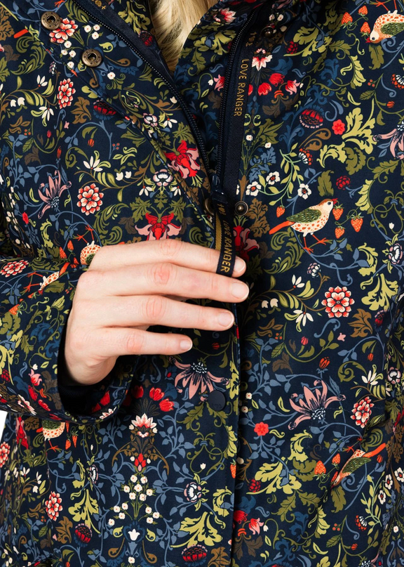 BLUTSGESCHWISTER PARKA LOVE RANGER, STRAWBERRY BIRD