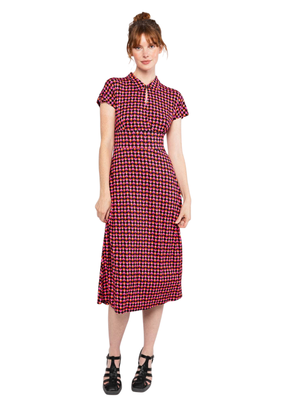 Midi Dress Now We Are Talking Ease, pure primrose