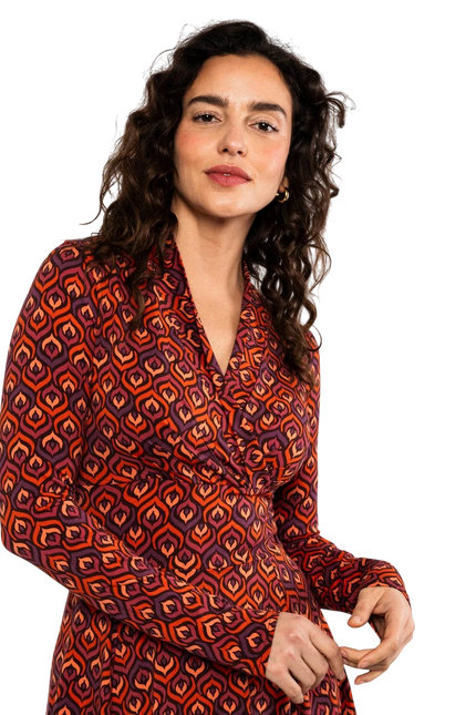 BLUTSGESCHWISTER SHALAL TRALALA SHAWL RETRO GLOW