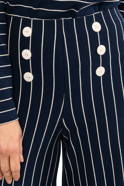 BLUTSGESCHWISTER STEREO RAINBOW SAILORETTE, BLUE LINE STRIPES