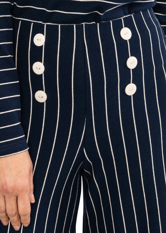 BLUTSGESCHWISTER STEREO RAINBOW SAILORETTE, BLUE LINE STRIPES