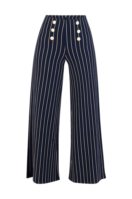 BLUTSGESCHWISTER STEREO RAINBOW SAILORETTE, BLUE LINE STRIPES