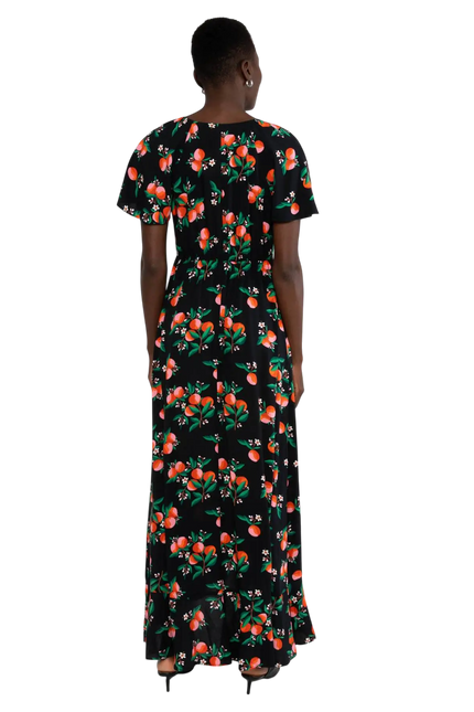 BLUTSGESCHWISTER jurk SUNSET GODDESS, ORANGE GROVE