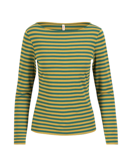 Blutsgeschwister top Sweet Sailorette, green rider stripes