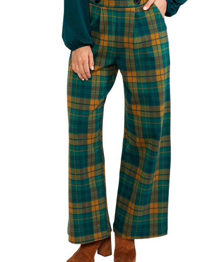 BLUTSGESCHWISTER PANTALON TAILORED BUSINESS, CLASSY SASSY CHECK