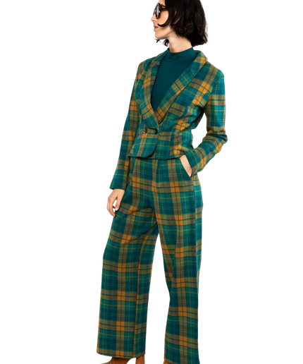 BLUTSGESCHWISTER PANTALON TAILORED BUSINESS, CLASSY SASSY CHECK