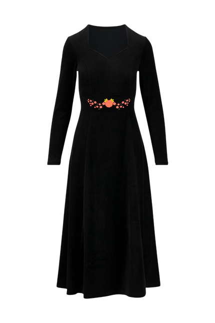 BLUTSGESCHWISTER Velvet Glamour Heart Fairytale of the Crane Black