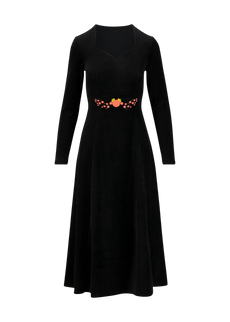 BLUTSGESCHWISTER VELVET GLAMOUR HEART FAIRYTALE OF THE CRANE BLACK
