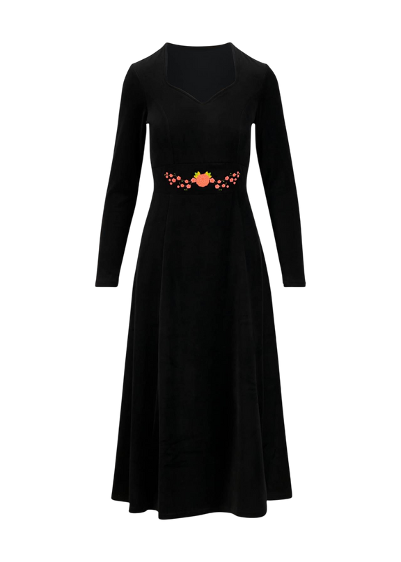 BLUTSGESCHWISTER Velvet Glamour Heart Fairytale of the Crane Black