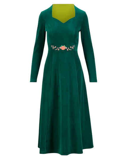 BLUTSGESCHWISTER Velvet Glamour Herz Märchen Seerosen Grün
