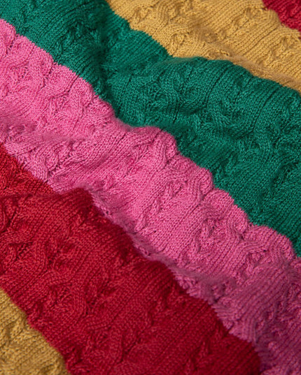 Blutsgeschwister spencer, Carnaby Candy, little party stripe knit