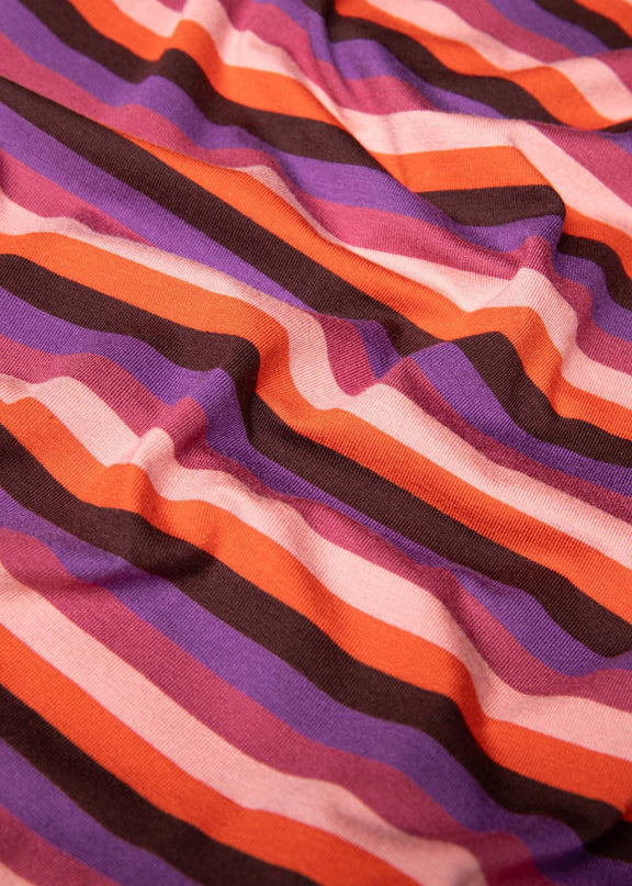 BLUTSGESCHWISTER TOP SWEET SAILORETTE, RETRO WARMTH STRIPE