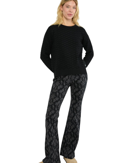 On a Winters Day Flared princess tapestry black