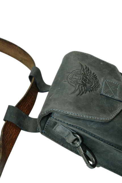 GREENBURRY BIKER HEUPTAS CHARCOAL LEER