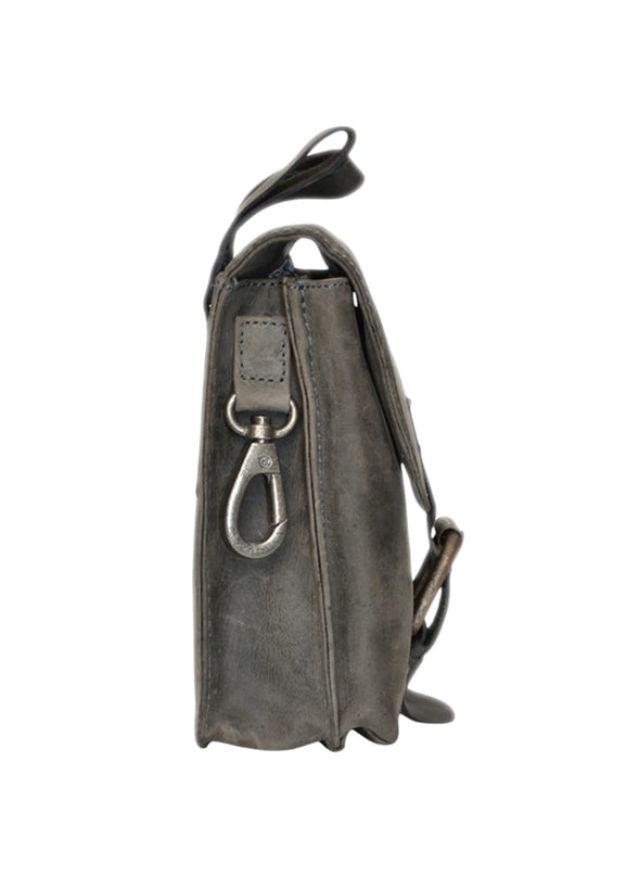 GREENBURRY BIKER HEUPTAS CHARCOAL LEER
