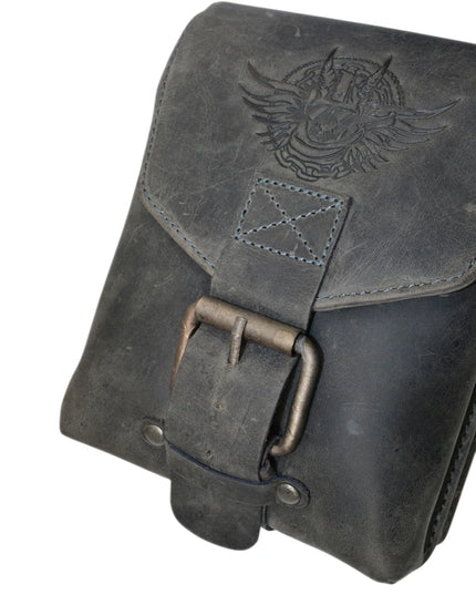 GREENBURRY BIKER HEUPTAS CHARCOAL LEER
