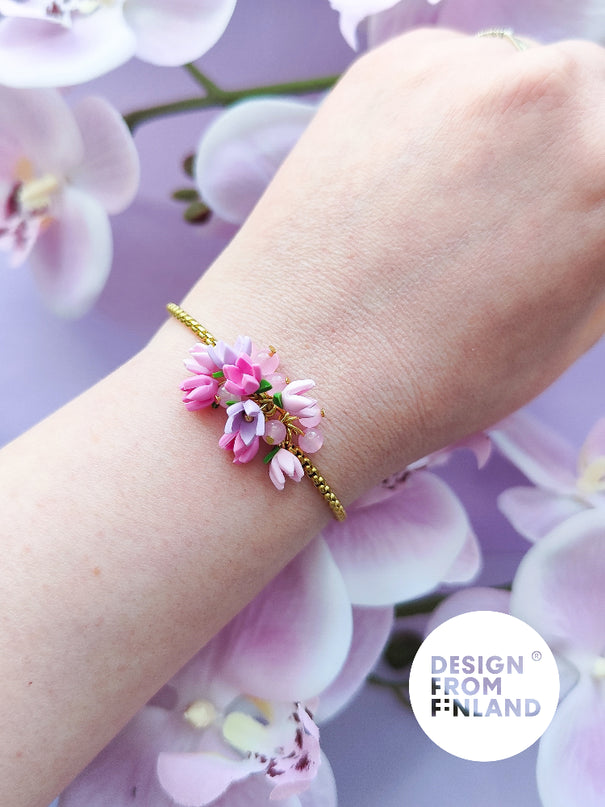 DAUGHTER OF THE NORTH TWINFLOWER BRACELET
