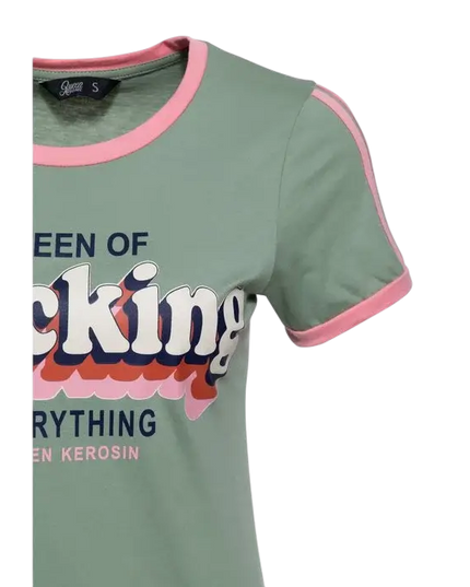 QUEEN KEROSIN QUEEN OF FUCKING EVERYTHING, GREEN