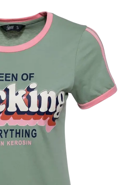 QUEEN KEROSIN QUEEN OF FUCKING EVERYTHING, GREEN