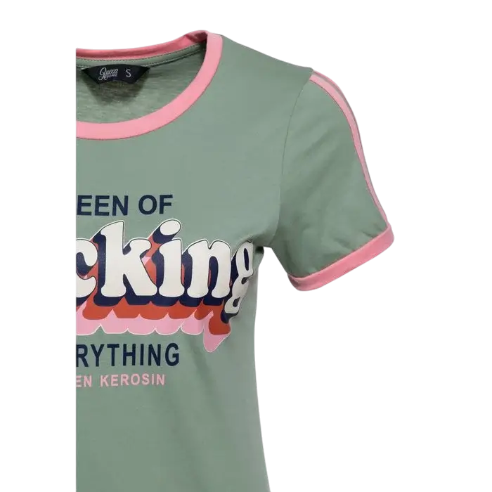 QUEEN KEROSIN QUEEN OF FUCKING EVERYTHING, GREEN
