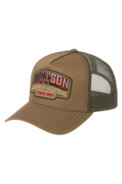 STETSON TRUCKERCAP AMERICAN HERITAGE SINCE 1865