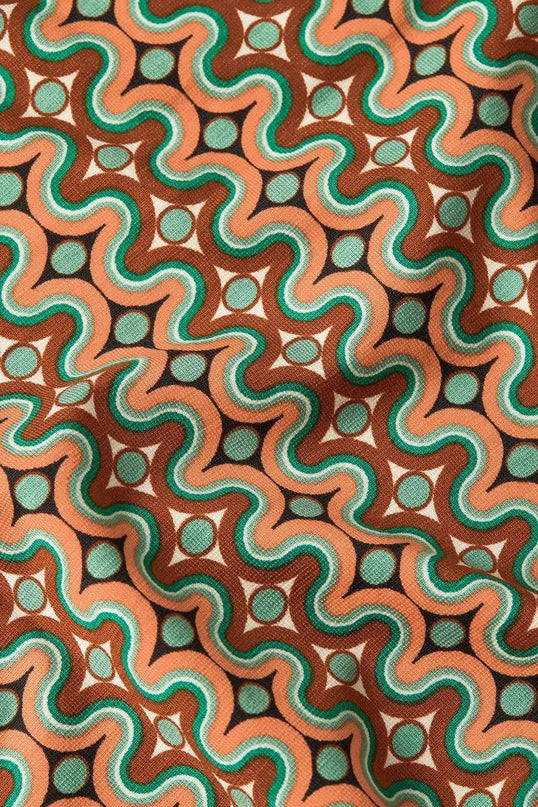 Tex Blouse Twisted, black