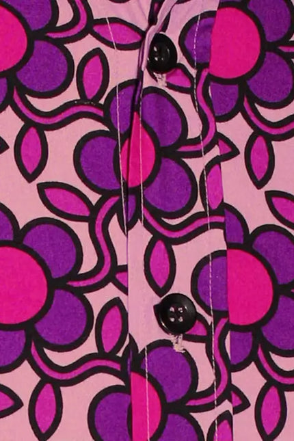 CHENASKI blouse FLOWERGRID