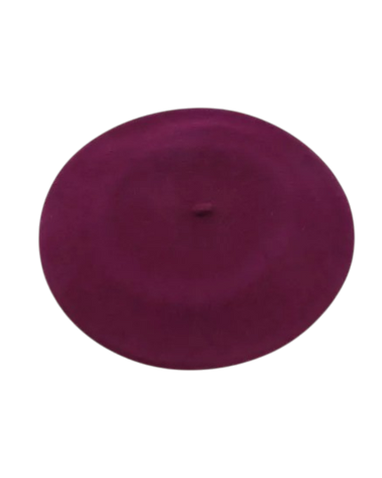 Baret WOOL - Lilac Red