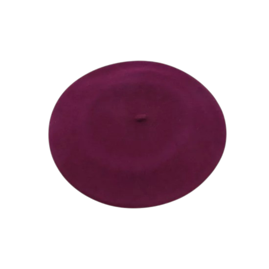 Baret WOOL - Lilac Red