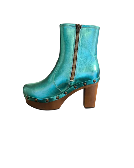 Isabell metallic turkis