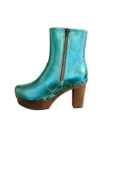 Isabell turquoise métallique