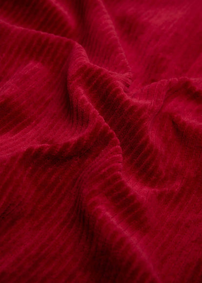Jolly Zip Up fine needle red