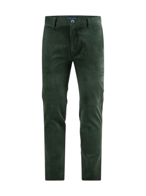 A FISH NAMED FRED Trouser Rib dark green