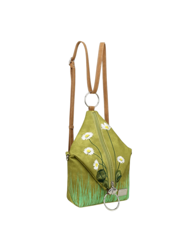 Wildflower crosbody/backpack, l. green