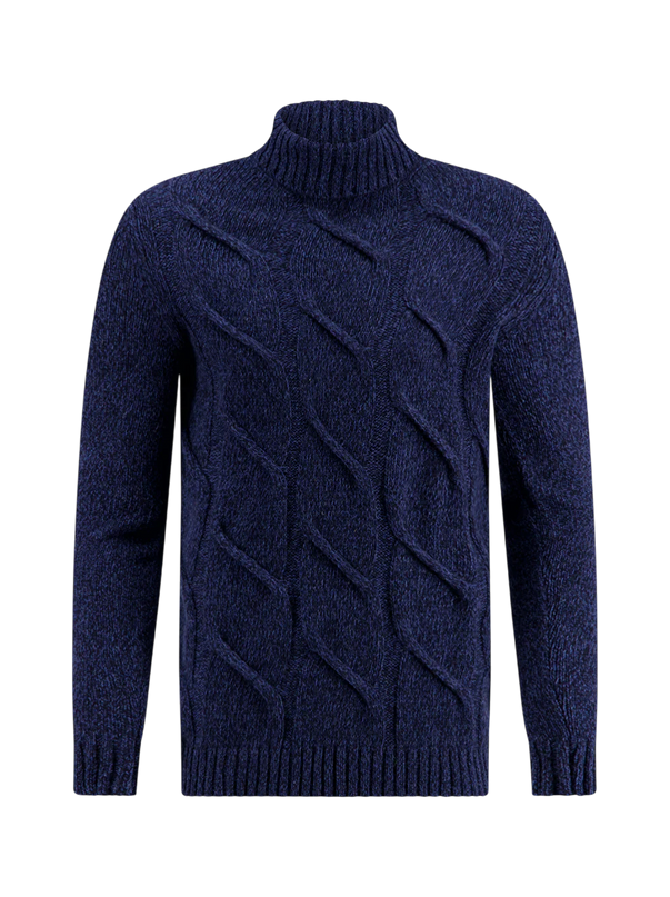 Turtleneck cable NAVY